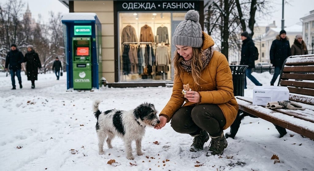 Банкомат, собака и один безумный понедельник