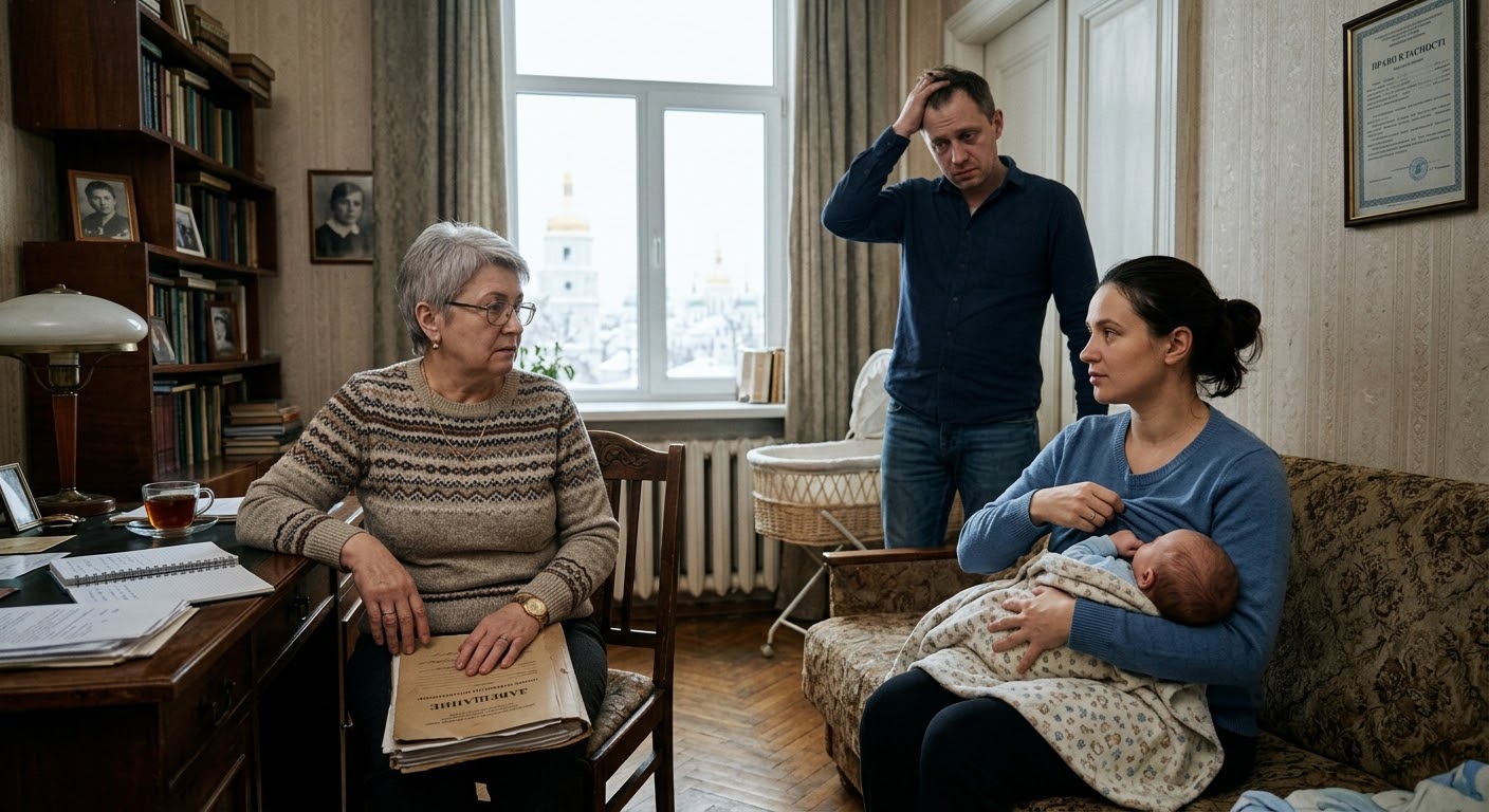 Имя сына дороже роскошной квартиры.