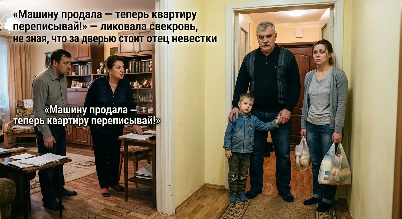 Отец вернулся, чтобы спасти квартиру своей дочери