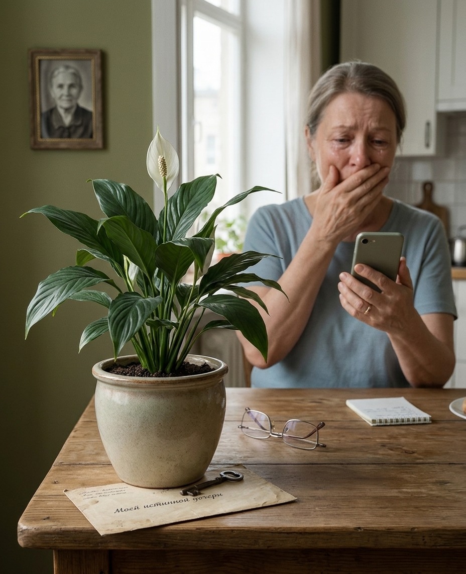 зелёное растение хранило семейную тайну